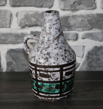 Strehla VEB Vase / 396 / 1960-1970s / EGP East German Pottery / Ceramic GDR